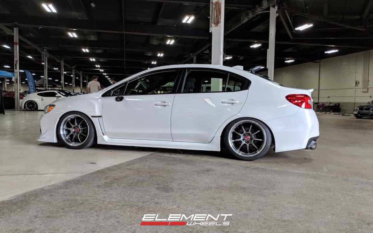 18x9.5 on 2015-2021 Subaru WRX