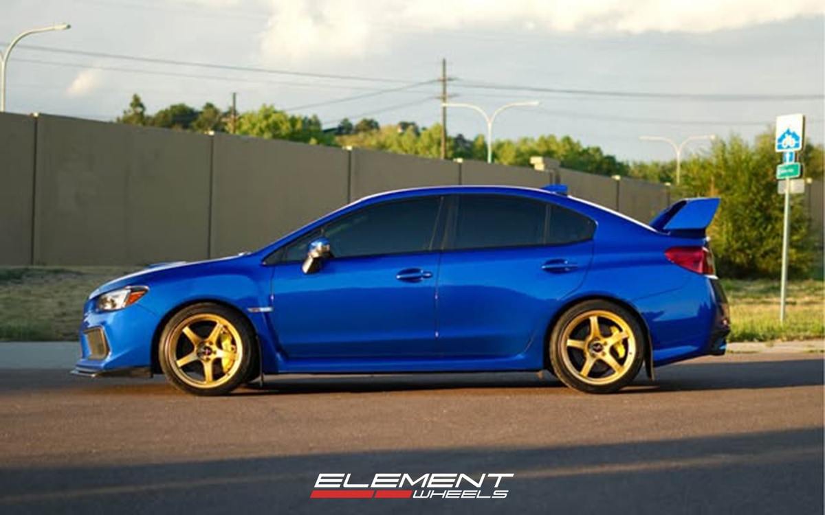 18x9.5 on 2015-2021 Subaru WRX STI