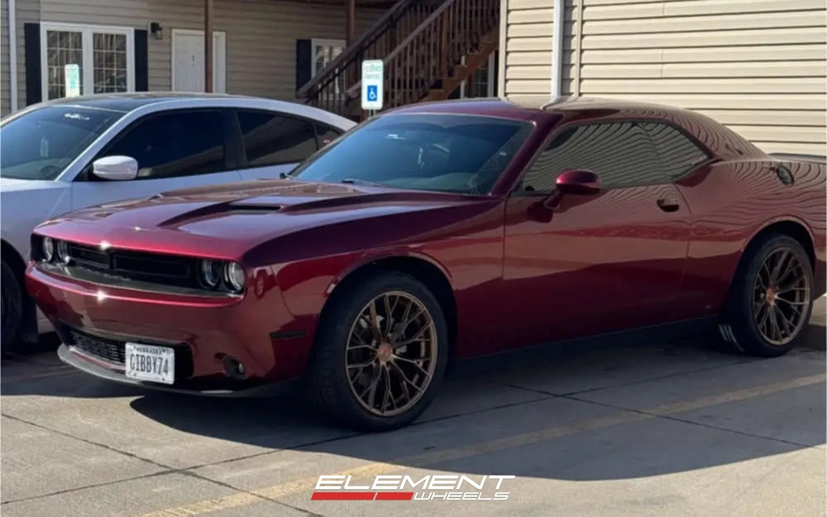 20x9 Ferrada Forge-8 FR9 on 2015-2025 Dodge Challenger RWD