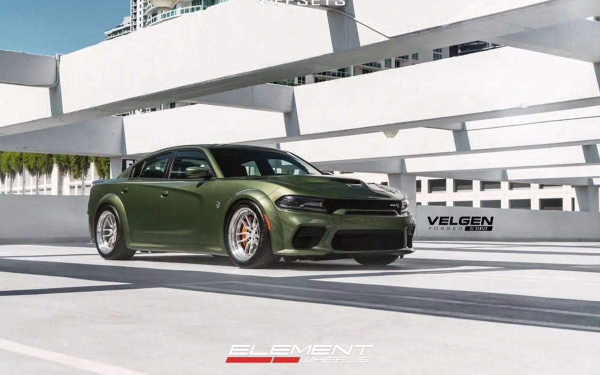 20x11 on 2015-2025 Dodge Charger OEM Widebody