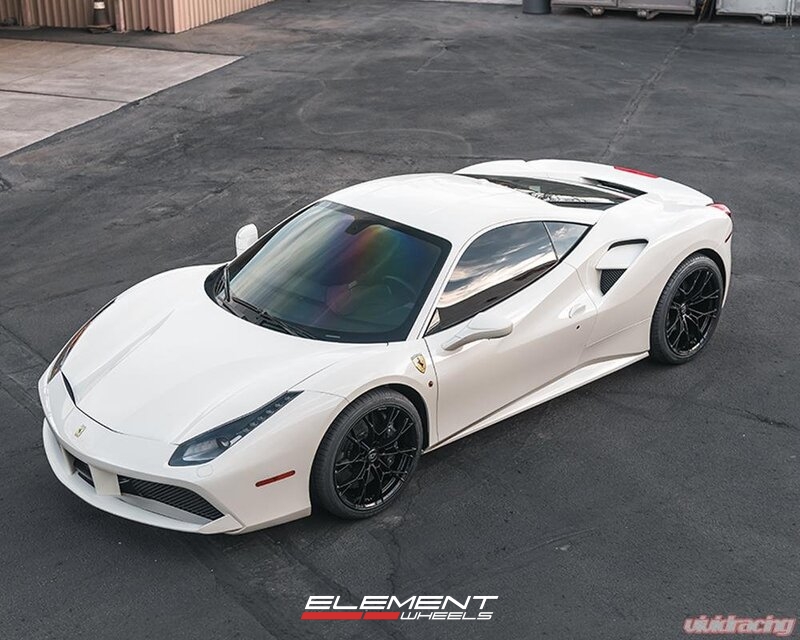 20x9 | 21x12 Staggered on 2016-2021 Ferrari 488