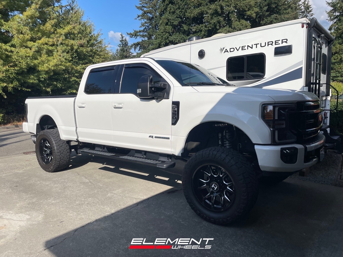 22x10 Hostile H113 Rage Blade Cut on 2017-2022 Ford F-250/350