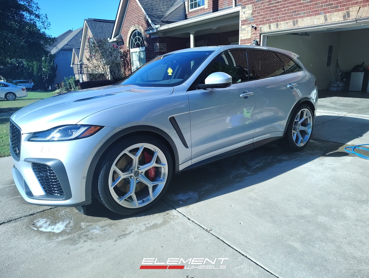 22x9.5 | 22x10.5 Staggered Element Forged SF-10 on 2017-2024 Jaguar F-Pace SVR