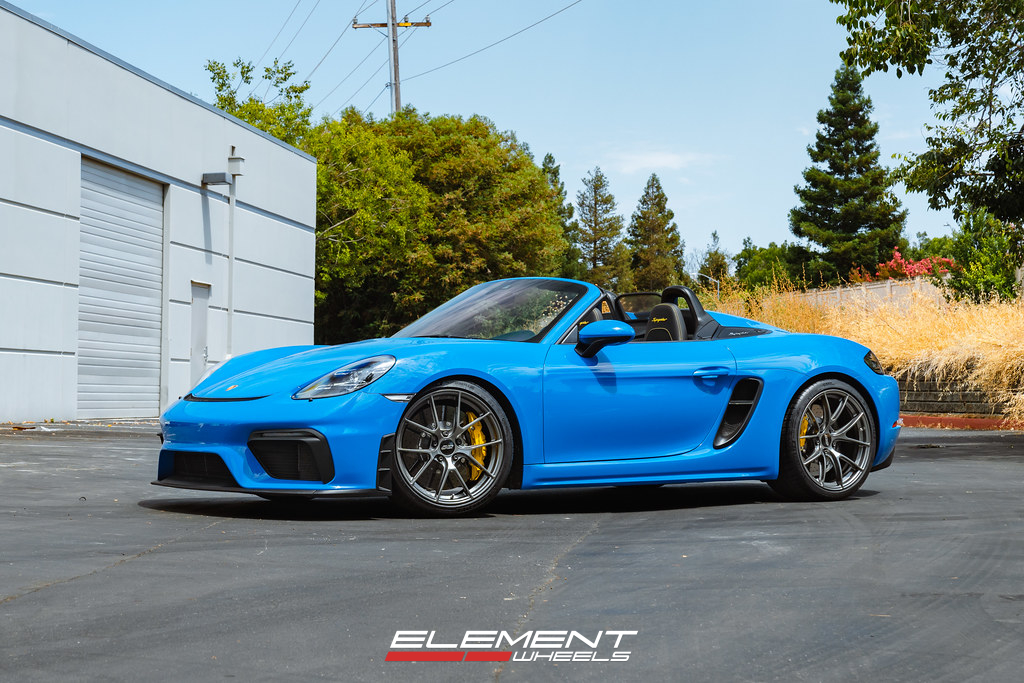 20x9 | 20x11 Staggered on 2017-2025 Porsche Boxster 718