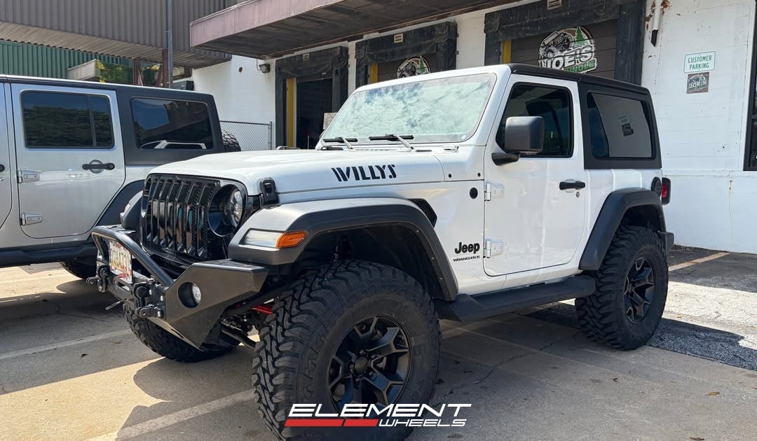 17x8.5 on 2018-2025 Jeep Wrangler JL