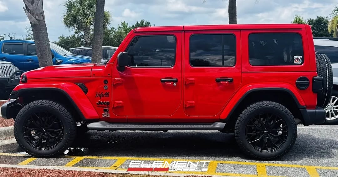 20x9 on 2018-2025 Jeep Wrangler JL
