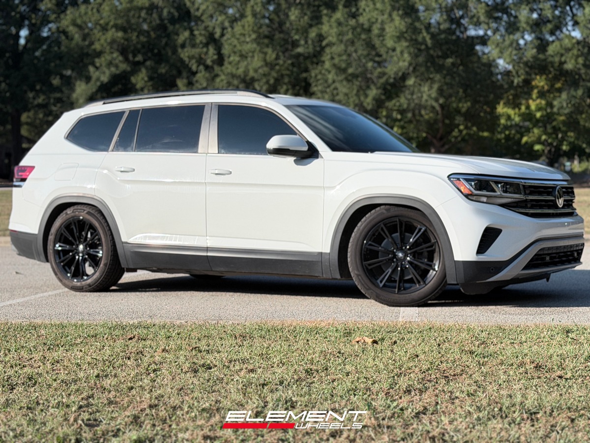 20x9 Asanti ABL-30 Gloss Black on 2018-2025 Volkswagen Atlas
