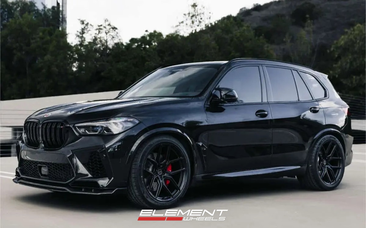 22x10 | 22x12 Staggered MV Forged MVF5 on 2019-2025 BMW X5M