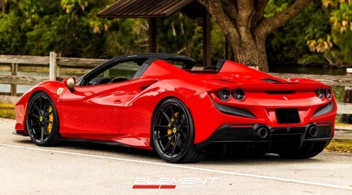 21x9 | 22x12 Staggered on 2020-2023 Ferrari F8