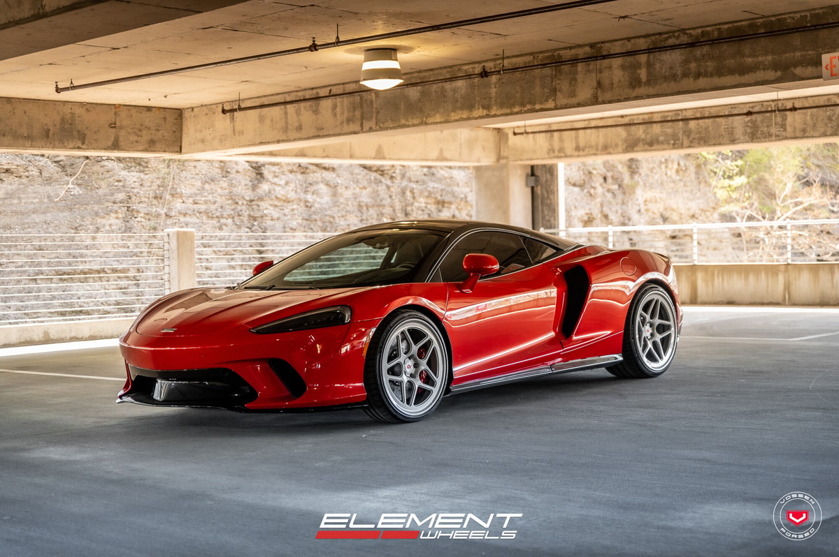 20x9 | 21x12.5 Staggered Vossen Wheels on 2020-2023 Mclaren GT