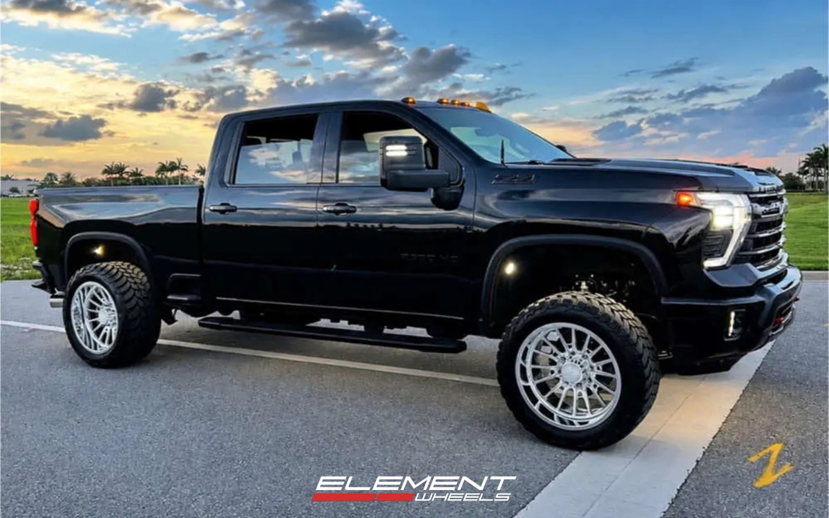 22x12 on 2020-2025 Chevrolet Silverado 2500/3500