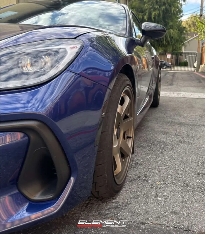 18x8.5 AVID.1 AV-06 Matte Bronze on 2022-2025 Subaru BR-Z
