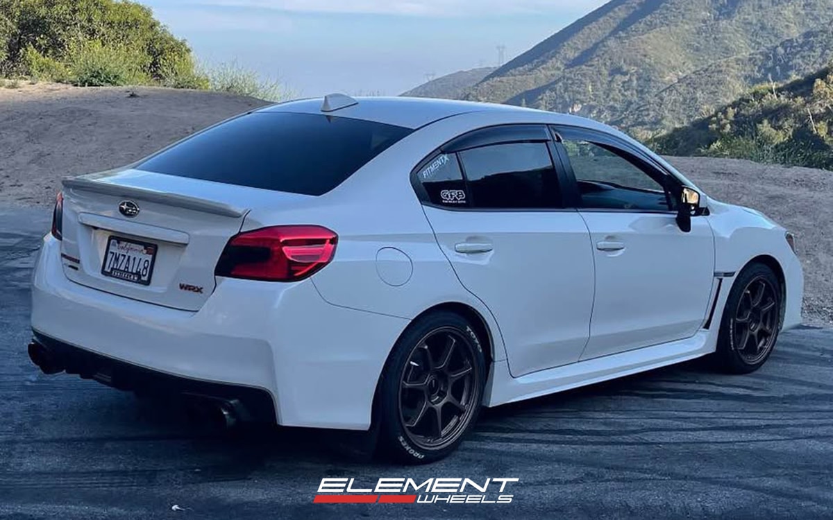 18x8 Enkei TS-7 Matte Bronze on 2022-2025 Subaru WRX