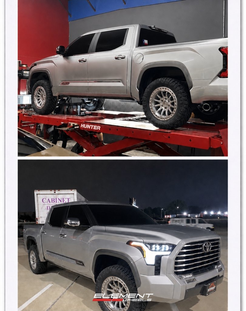 20x9 | 20x9 Staggered Lock Off-Road Trail on 2022-2025 Toyota Tundra