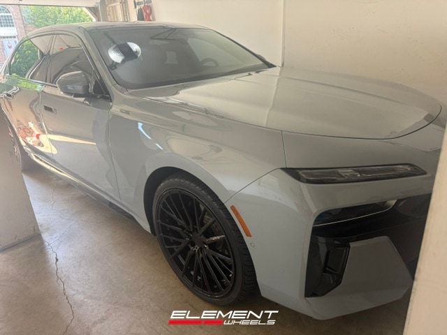 22x9 | 22x10.5 Staggered AXE EX40 Gloss Black on 2023-2025 BMW 7 Series