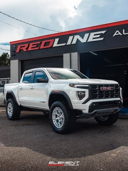 20x9 Fuel Off-Road Charger Gloss Silver Machined FC873 on 2023-2025 GMC Canyon