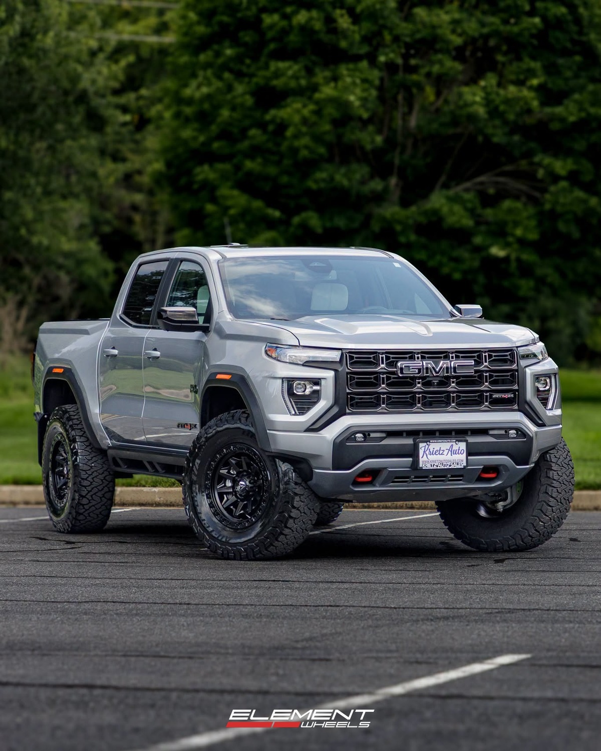 18x9 Fuel Off-Road Covert Matte Black D694 on 2023-2025 GMC Canyon
