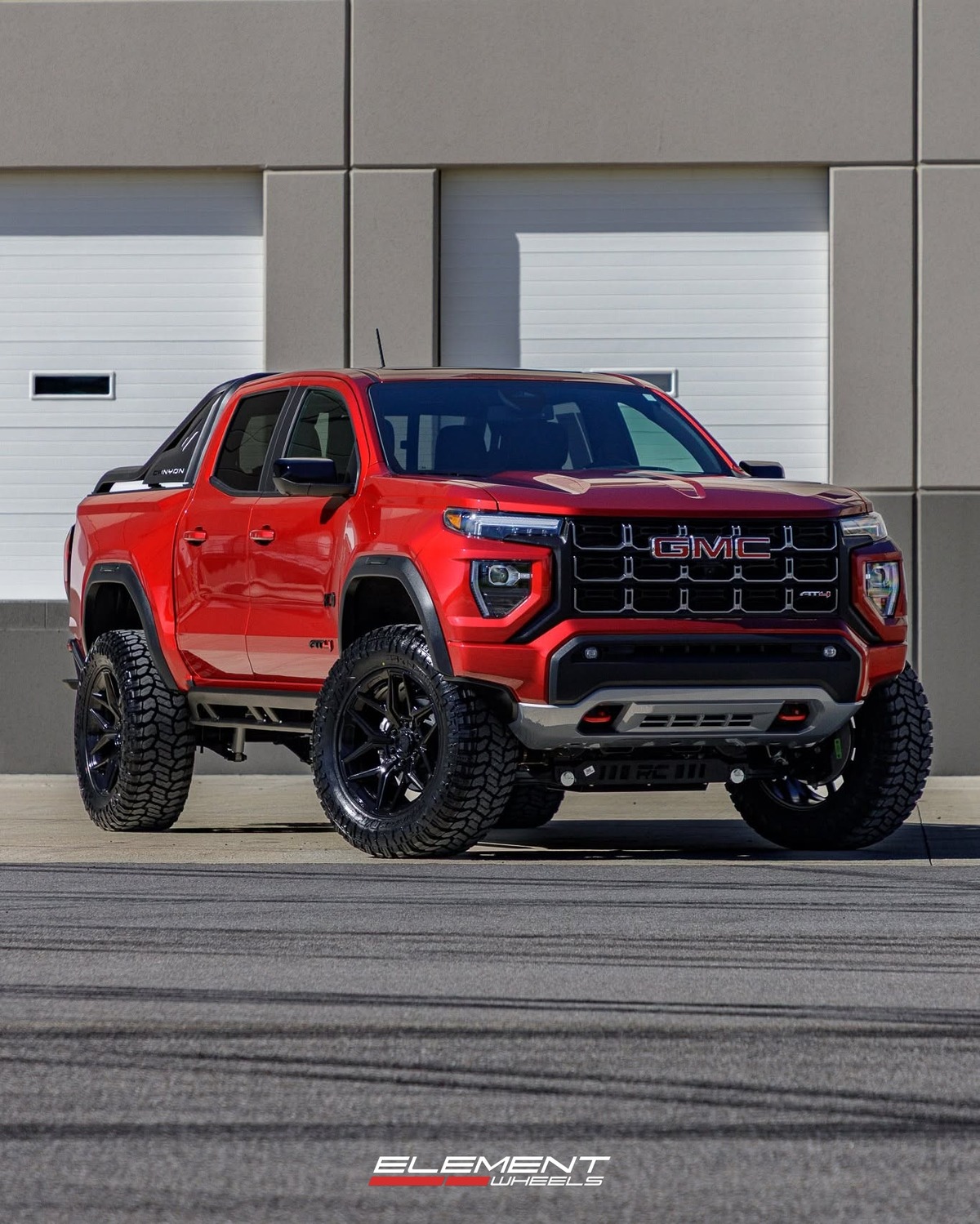 20x9 Fuel Off-Road Flux Blackout FC854 on 2023-2025 GMC Canyon