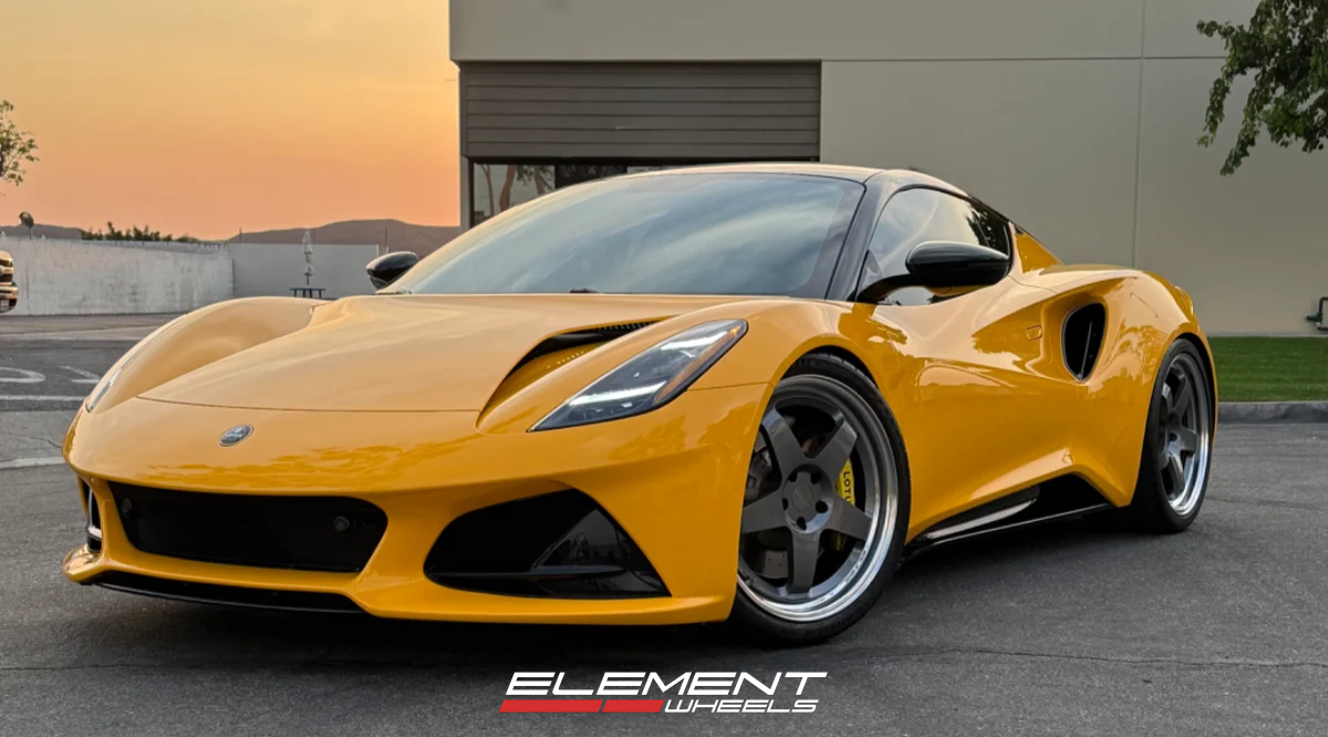 20x8.5 | 20x10.5 Staggered Rotiform ROC Wheels on 2023-2025 Lotus Emira