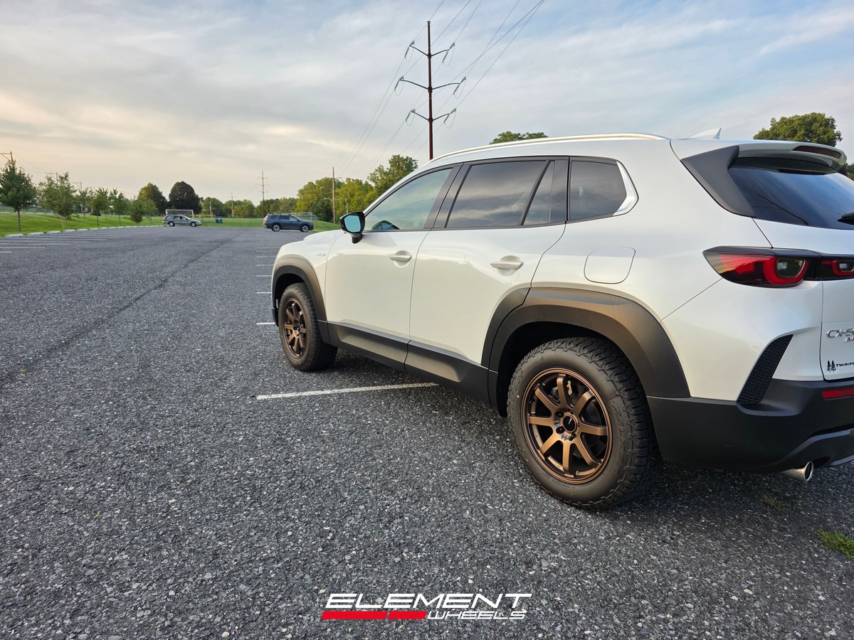 18x8 Enkei Vanquish Matte Bronze on 2023-2025 Mazda CX-50