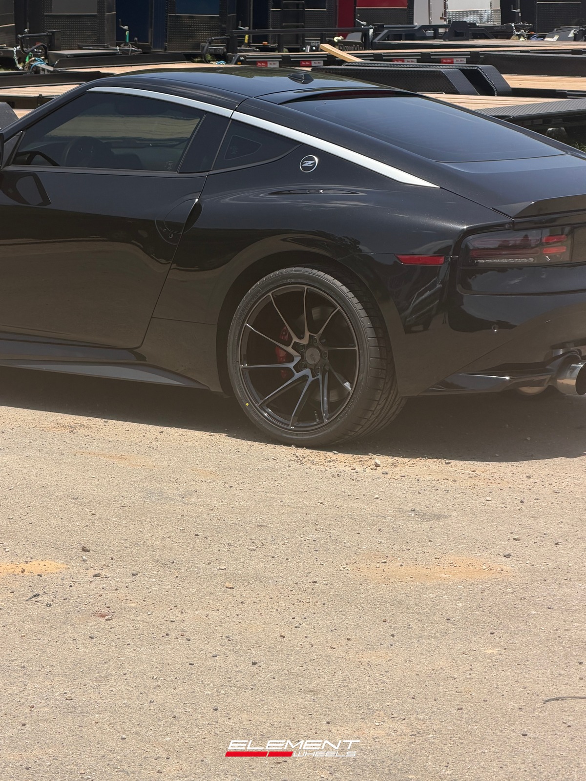 19x9.5 | 19x10.5 Staggered Savini Black Di Forza BM15 Gloss Black w/ Double Dark Tint Face on 2023-2025 Nissan Z