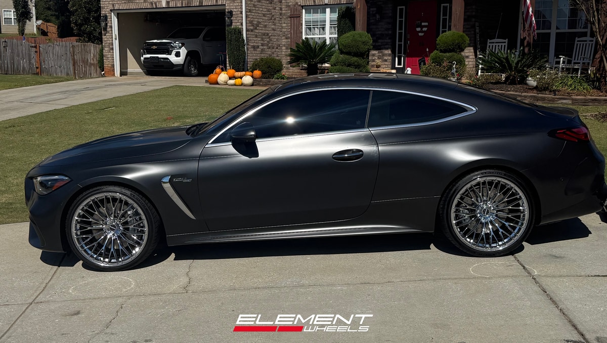 21x10 | 21x12 Staggered Element Forged ME-1 on 2024-2025 Mercedes Benz CLE 53 AMG