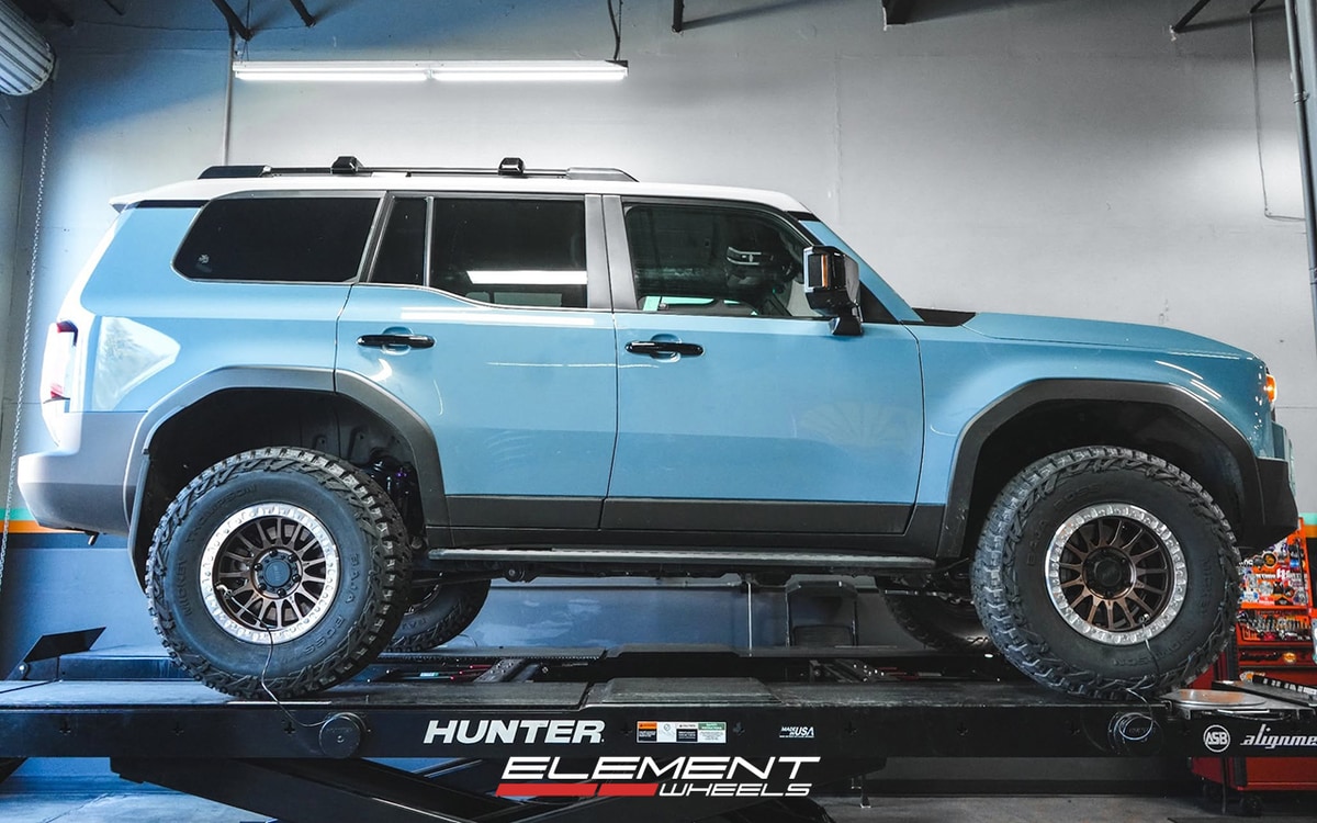 17x8.5 on 2024-2025 Toyota Land Cruiser