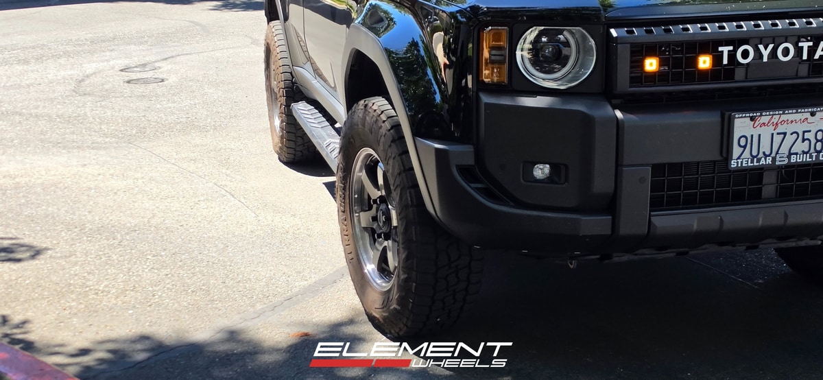 18x8 on 2024-2025 Toyota Land Cruiser