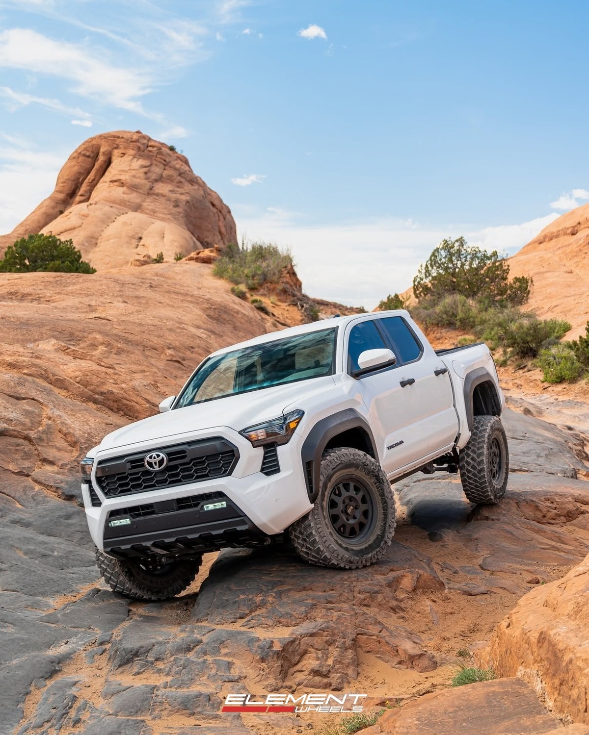 17x8 Black Rhino Stadium on 2024-2025 Toyota Tacoma