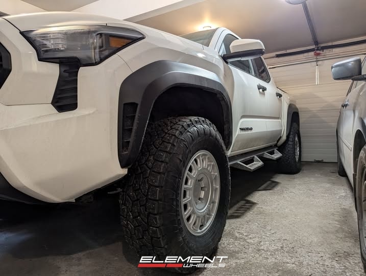 17x8.5 Black Rhino Wheels on 2024-2025 Toyota Tacoma