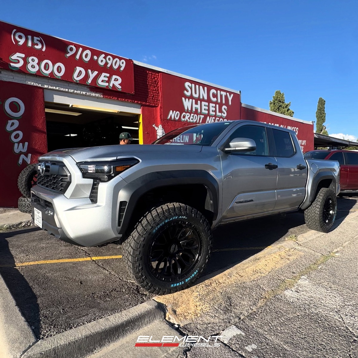 20x10 on 2024-2025 Toyota Tacoma