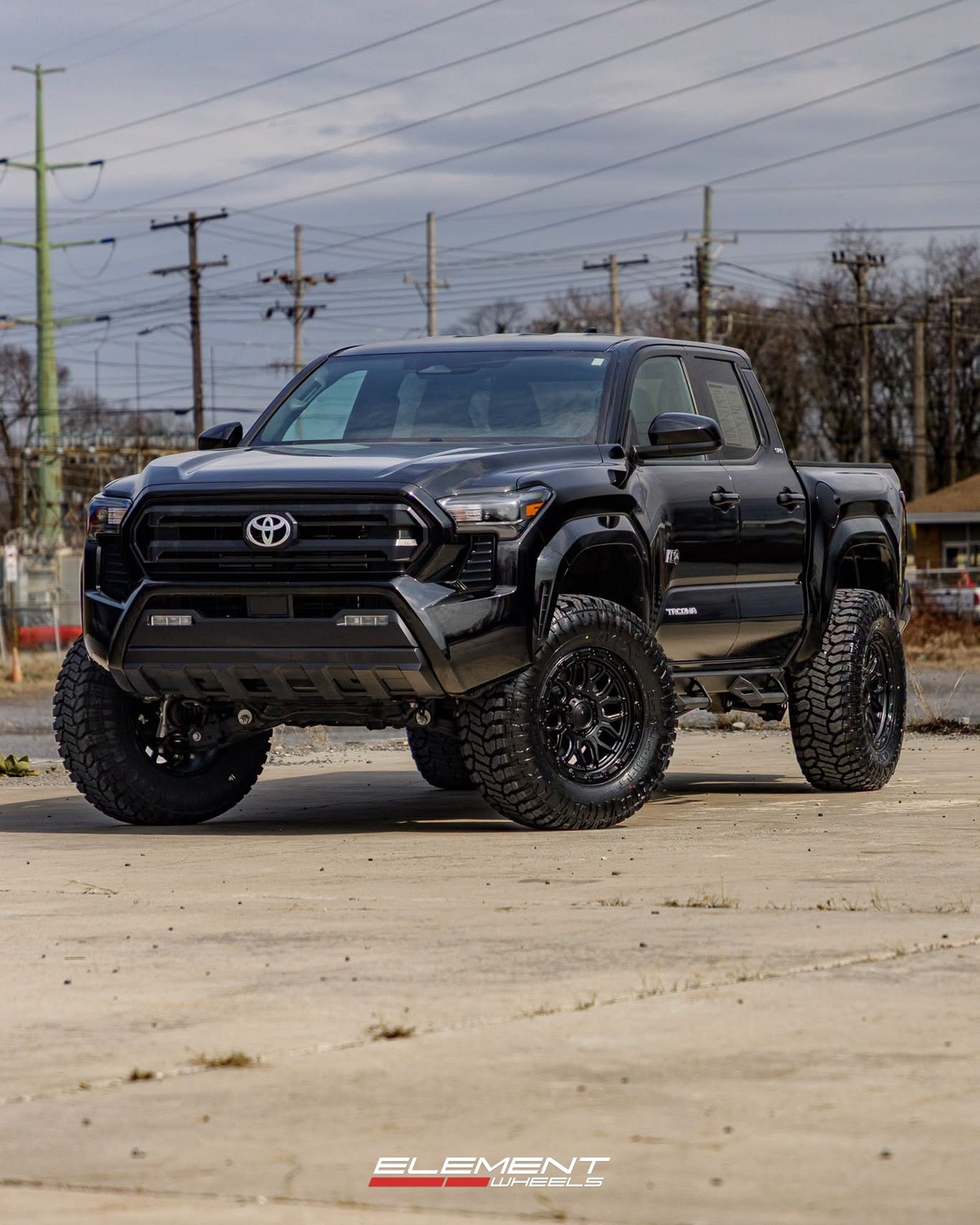 18x9 Fuel Off-Road D807 Hurricane on 2024-2025 Toyota Tacoma