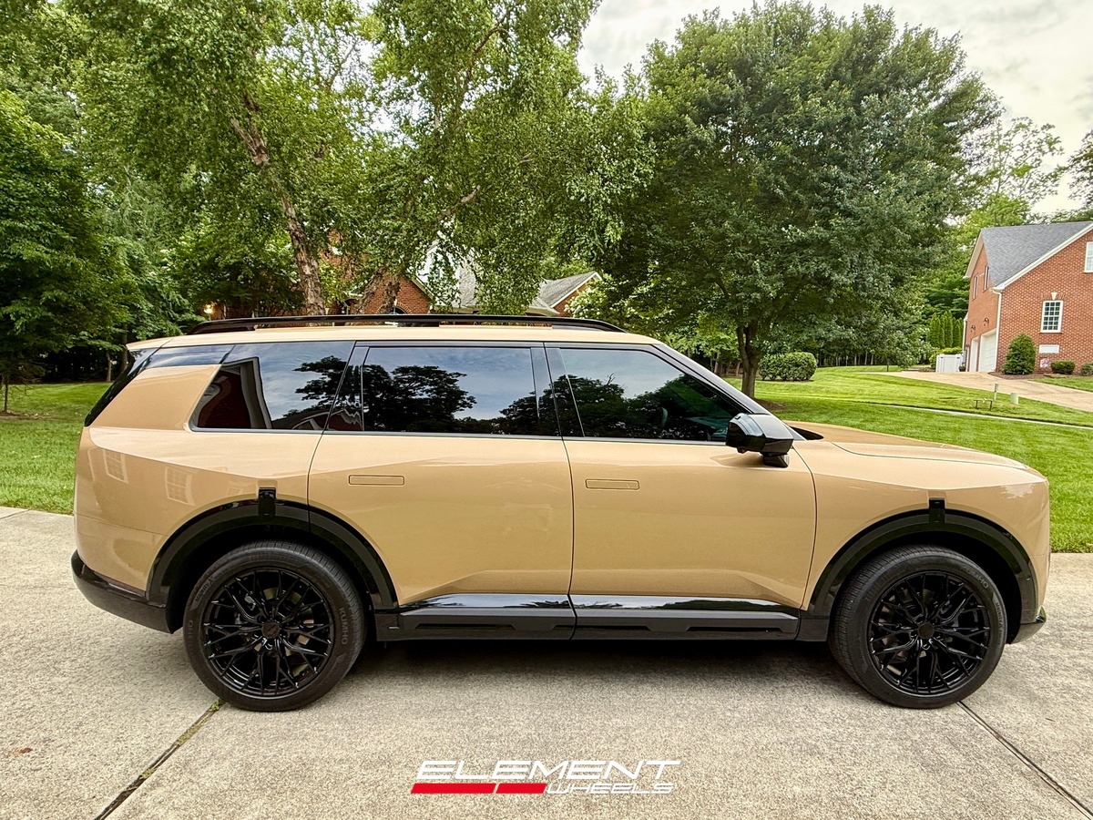 21x9 MRR Ground Force GF5 Gloss Black (Flow Form) on 2027 Kia Telluride