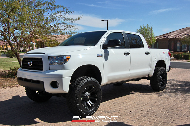 20x10 Black XD Monster Wheels on Toyota Tundra w/ Specs