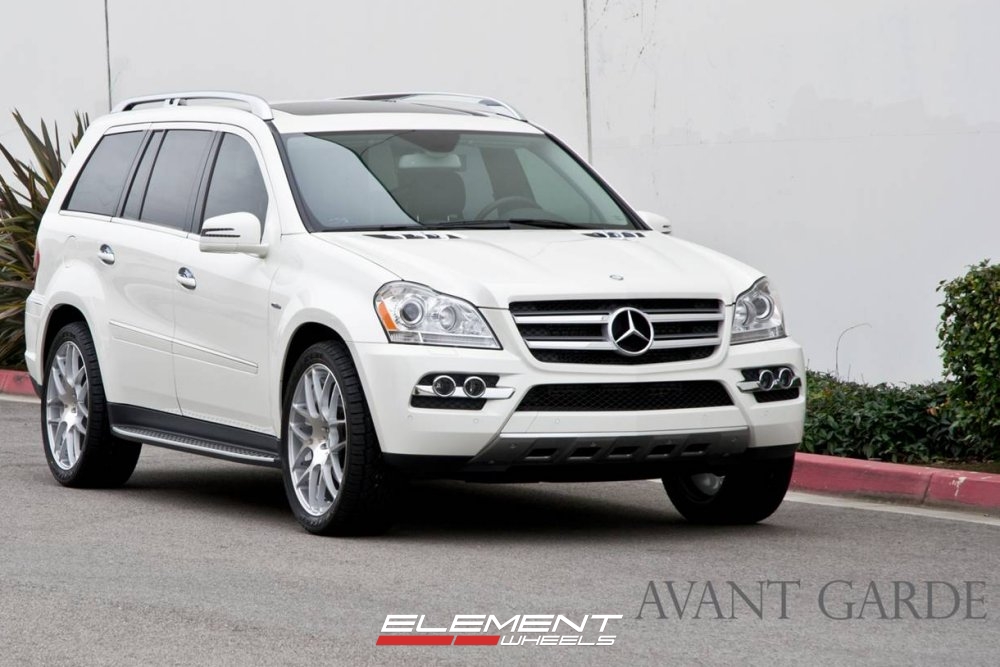 Avant Garde M310 Hypersilver Wheels on 2011 Mercedes GL Class w/ Specs