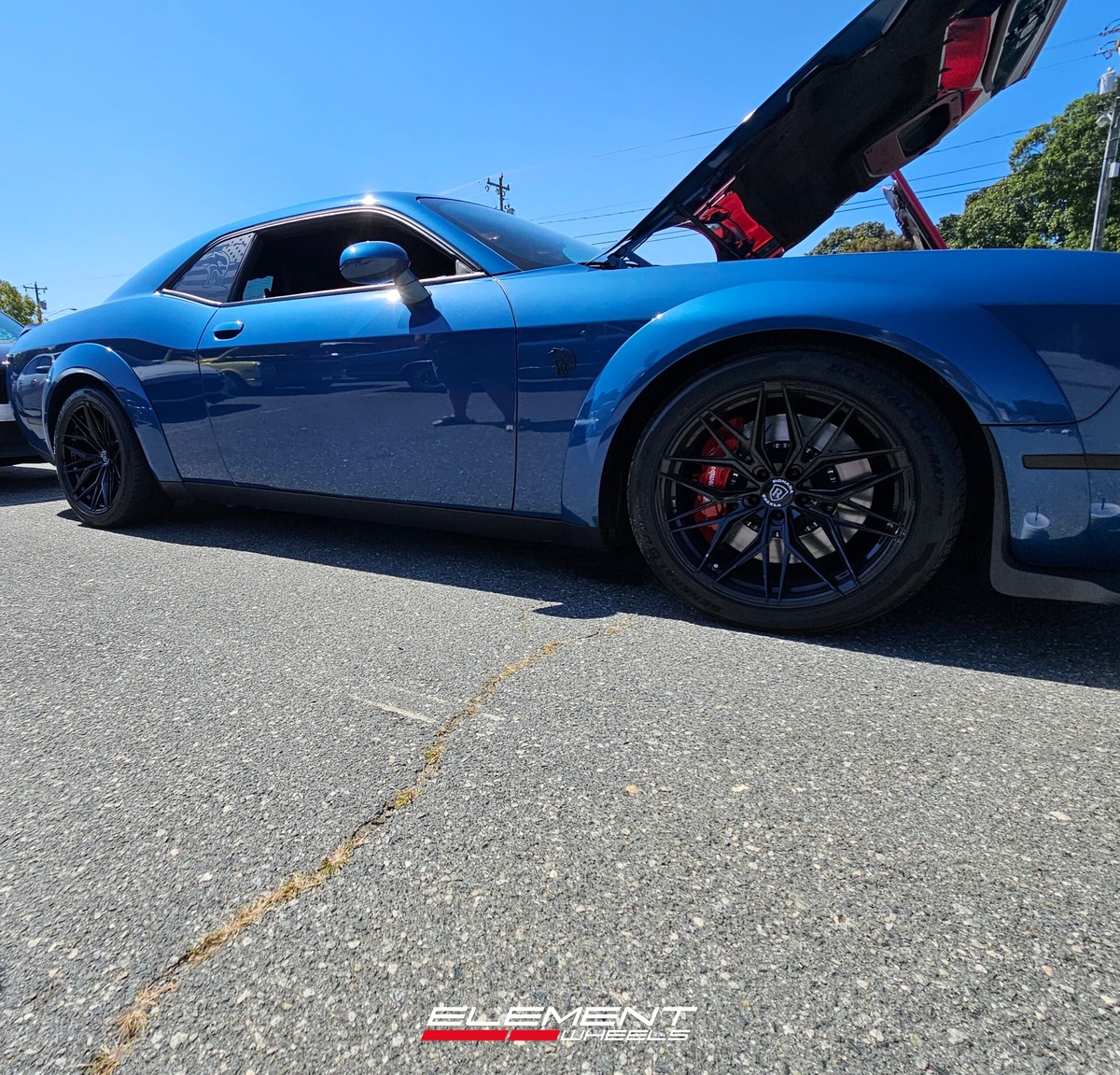 20 inch Rohana RFX17 in Gloss Black on a 2020 Dodge Challenger