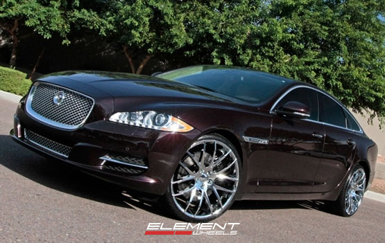 22 inch Staggered Wheels 2011 Jaguar XJ w/ Specs