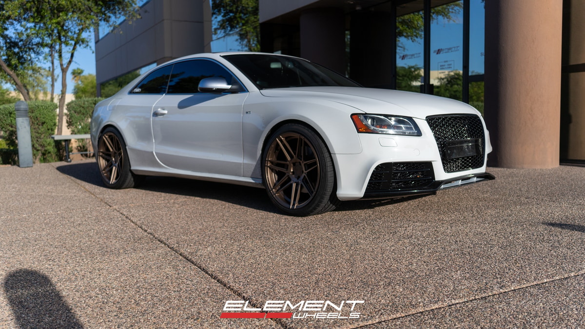 20 Inch Ferrada Forge-8 FR6 in Matte Bronze on a 2010 Audi S5