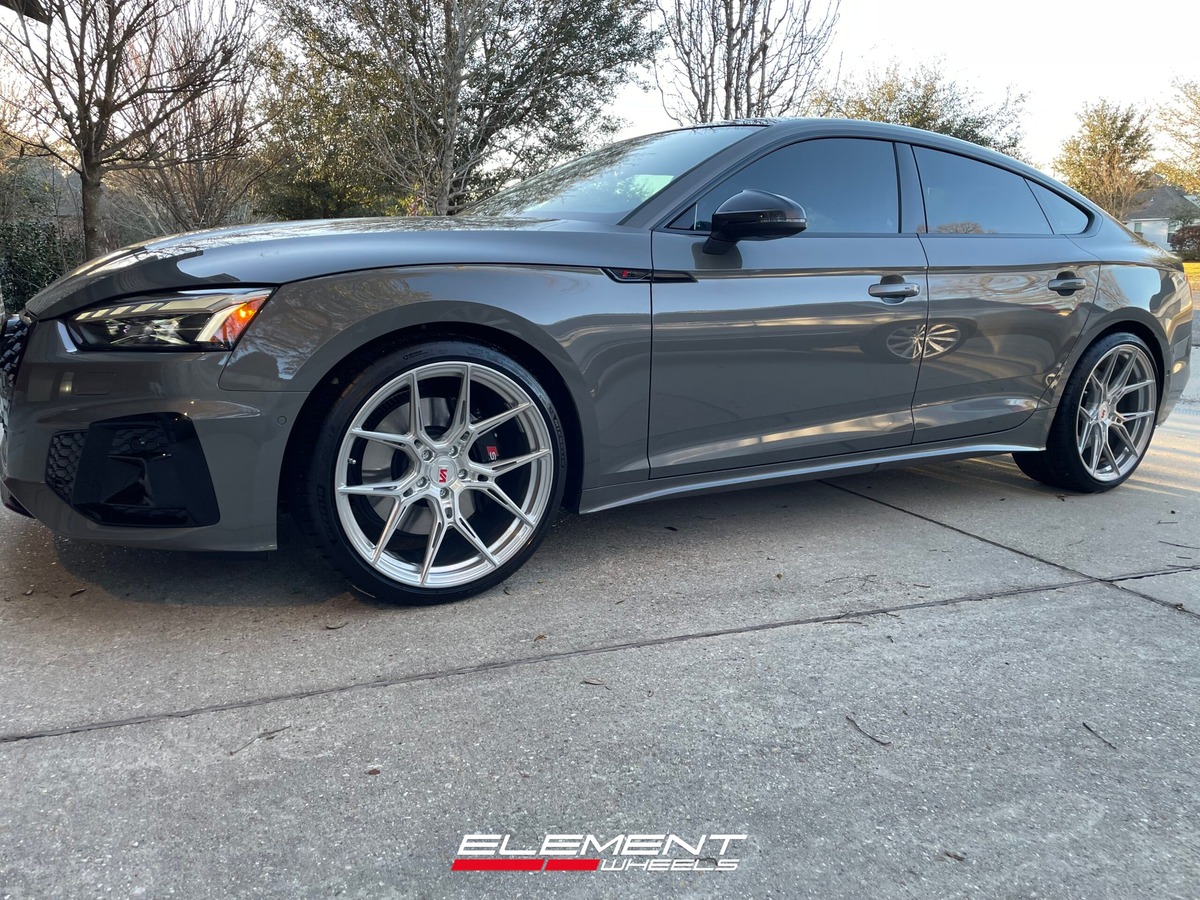 20 inch Variant Nysa Raw Milled on a 2024 Audi S5