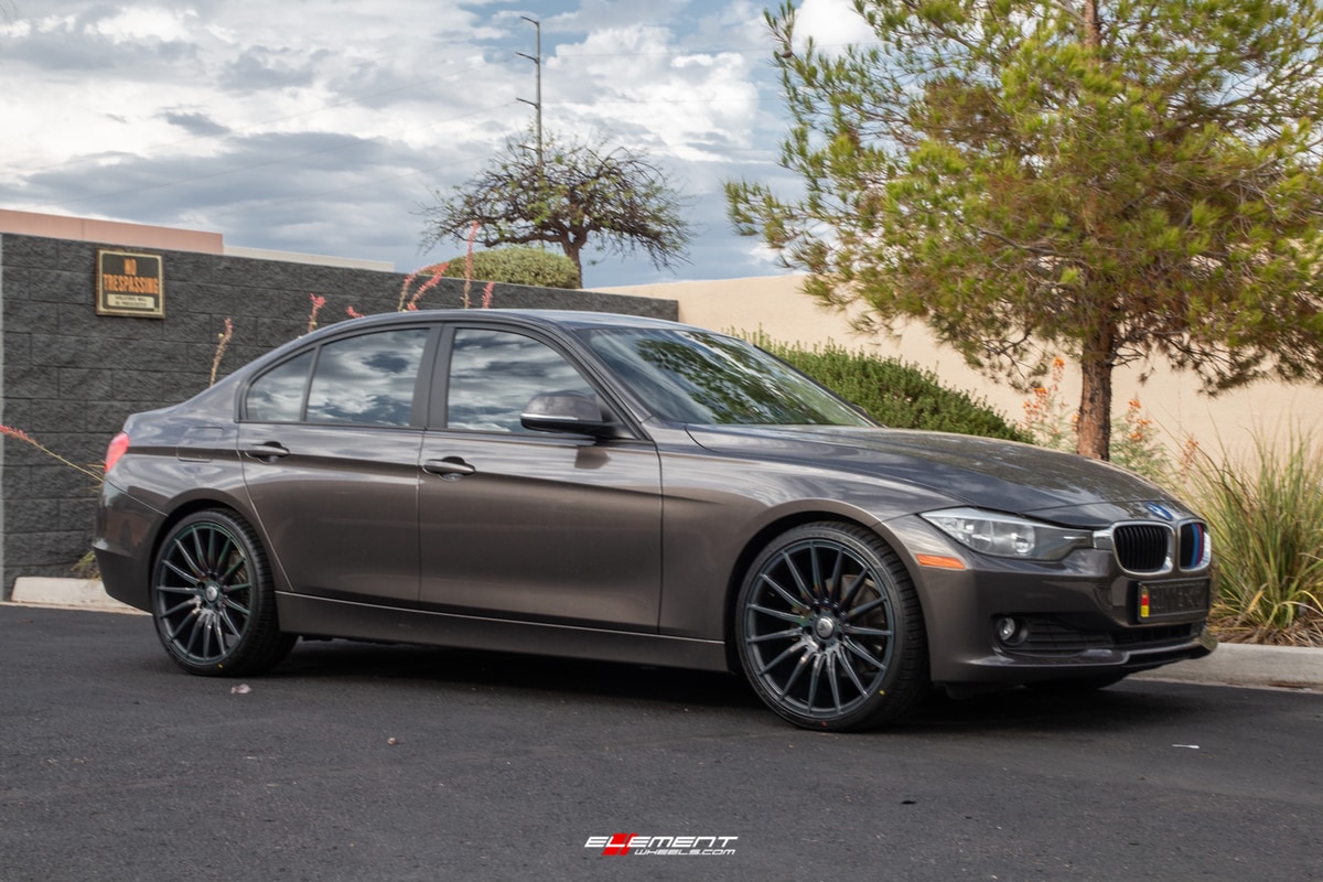 20 inch Asanti ABL-14 Custom Rainbow Prizm on a 2013 BMW 320i