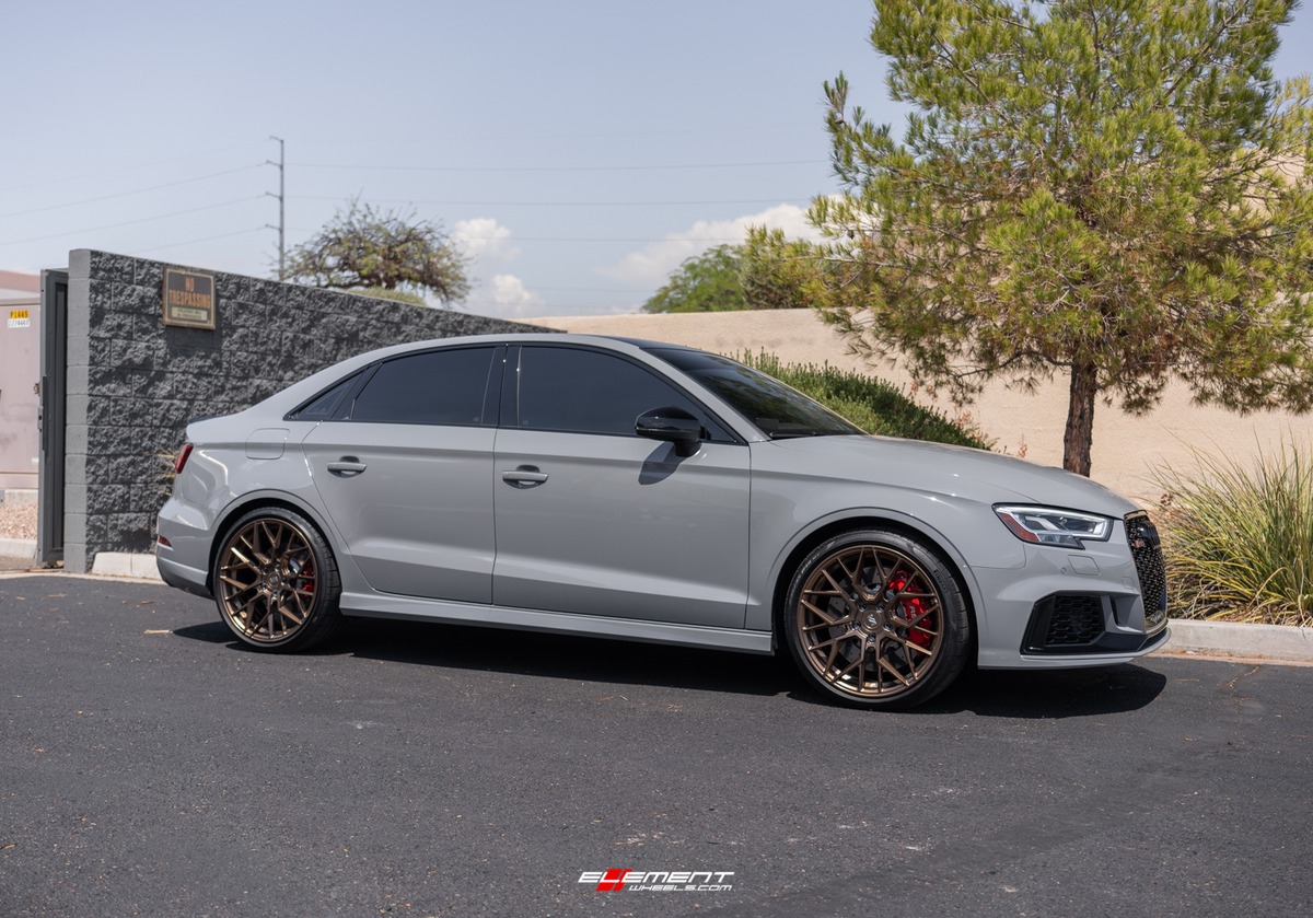 19 inch Variant Radon Satin Bronze on a 2020 Audi RS3
