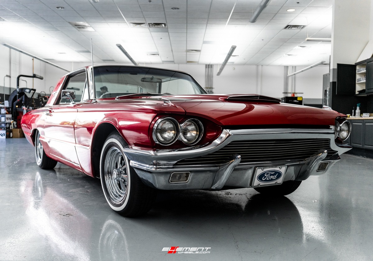 15 inch Allied Wheel Components 03 Super Spoke II on a 1963 Ford Thunderbird
