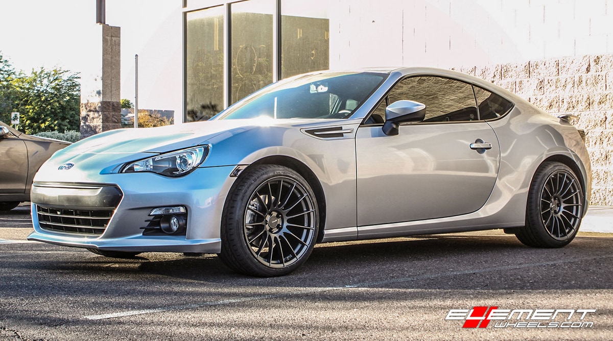 18x9.5 Enkei RS05RR Gunmetal on 2015 Subaru BR-Z