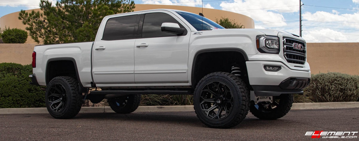 22" 4Play 4P80 On A 2018 GMC Sierra 1500 Lifted