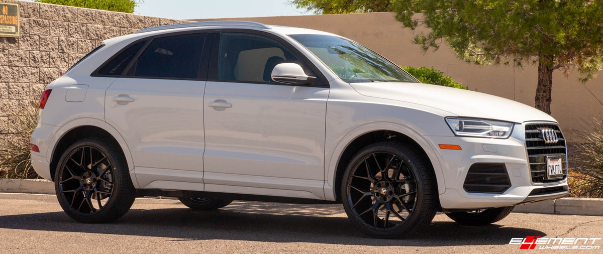20" Asanti ABL-27 in Gloss Black on a 2017 Audi Q3