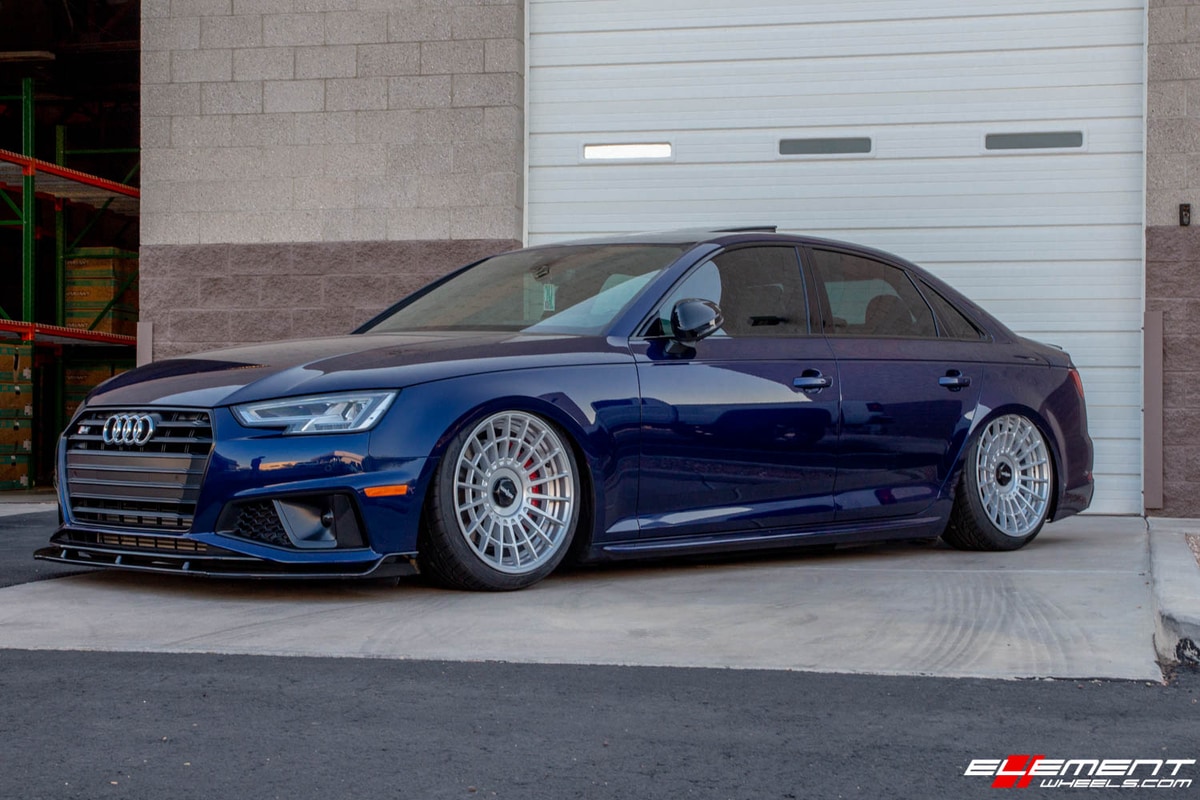 19 Inch Rotiform LAS-R R134 in Silver on a 2019 Audi S4