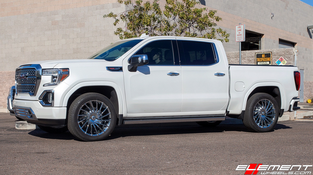 22 inch Asanti ABL-18 Chrome on 2019 GMC Sierra 1500 Denali