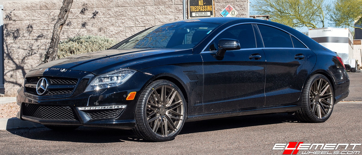 20 inch TSW Pescara Bronze on 2013 Mercedes Benz CLS63 AMG