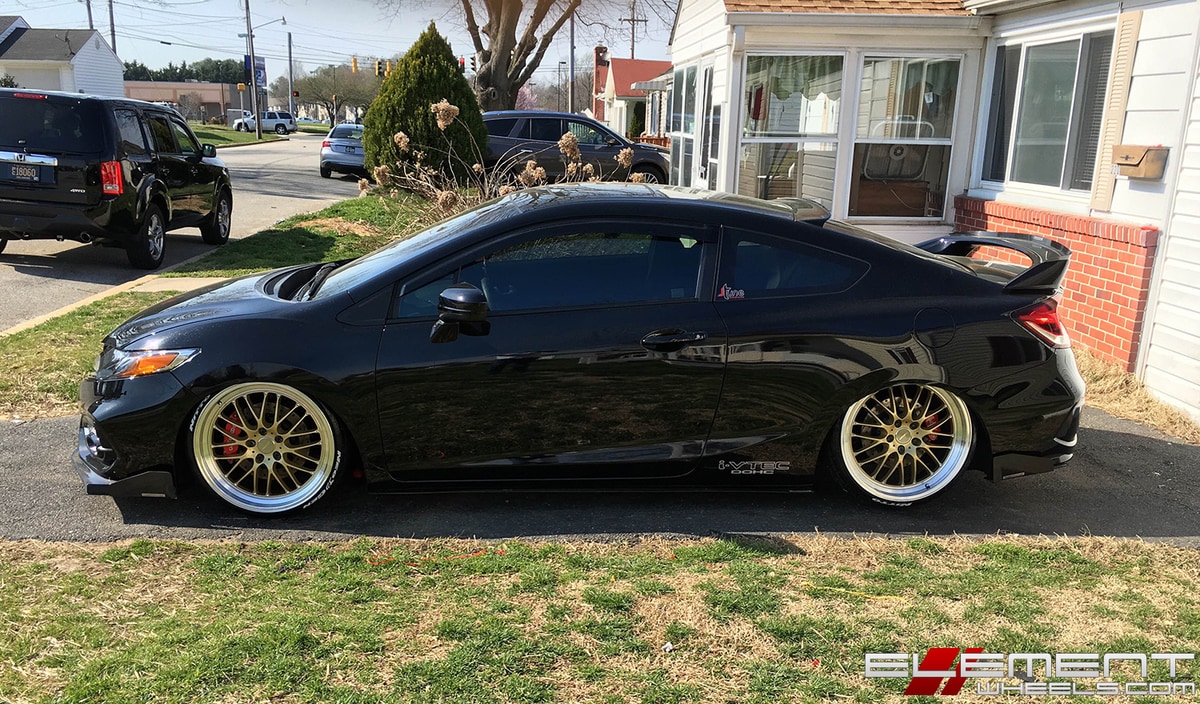 20 inch Ace Alloy SL-M on 2015 Honda Civic Si Coupe w/ Specs