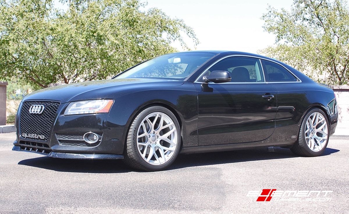 19 inch MRR GF09 Silver on 2011 Audi A5